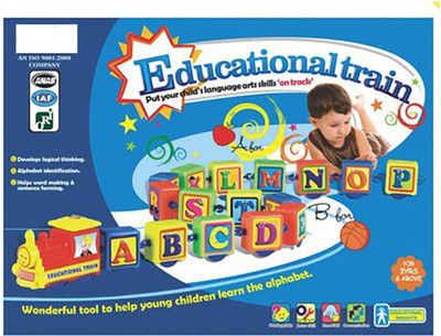 

Grab Offers Educational Alphabets Train Set Toy Easy Learning Play Set For Kids.(Multicolor)
