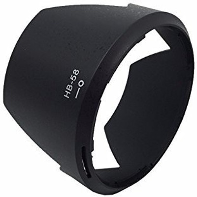 

Omax hb-58 bayonet for af-s dx 18-300mm f/3.5-5.6g ed vr Lens Hood(58, Black)