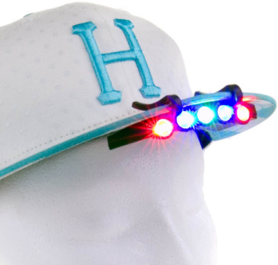 

XYDROZEN ® Davy's gray - Tagvo Cap Clip Light 5 LEDs Headlamp Adjustable 90 Degree Hands Free Baseball Hat Clip Light LED Headlamp(Davy's gray), Black