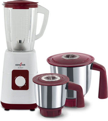 

Kenstar EASTER 6 600 W Mixer Grinder(White, 3 Jars)