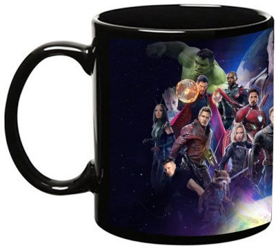 MUGKIN S07 Avengers: Infinity War (Marvel Superheros) Ceramic Coffee Mug(350 ml)