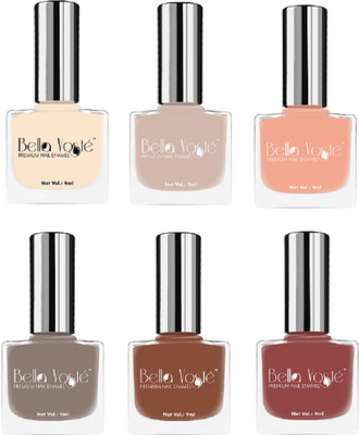 

Bella Voste NUDE MATTE COMBO PACK OF 6 SANDY SOFT, URBAN BUN, PARTY POP, ETERNAL DASH, GLAMOUR HAUL, COCKTAIL CHARM(Pack of 6)