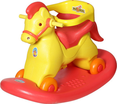

Dash Super 2 in 1 Horse Rocker ‘n’ Ride on (Red)(Red)