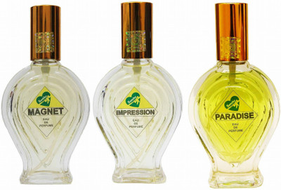 

suneha magnet impression paradise(pack of three) Eau de Parfum - 180 ml(For Men & Women)