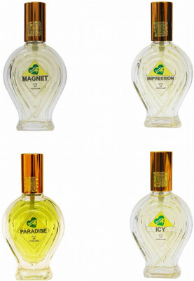 

suneha magnet impression paradise icy( pack of four) Eau de Parfum - 240 ml(For Men & Women)