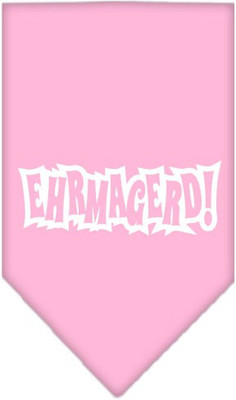

Mirage Pet Products Bandana for Dog(Light Pink