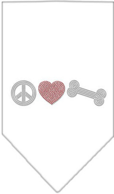 

Mirage Pet Products Bandana for Dog(White