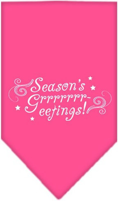 

Mirage Pet Products Bandana for Dog(Bright Pink