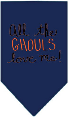 Mirage Pet Products Bandana for Dog(Navy Blue