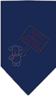 

Mirage Pet Products Bandana for Dog(Navy Blue