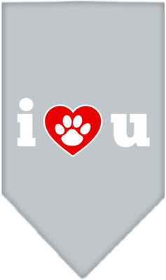 Mirage Pet Products Bandana for Dog(Grey