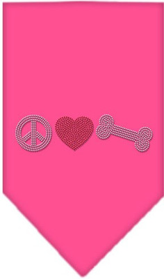 

Mirage Pet Products Bandana for Dog(Bright Pink