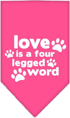 

Mirage Pet Products Bandana for Dog(Bright Pink