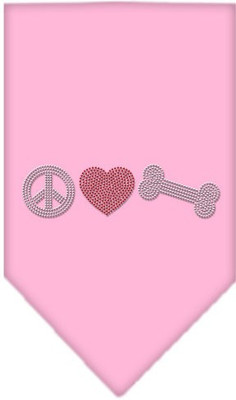 

Mirage Pet Products Bandana for Dog(Light Pink
