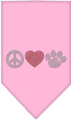 

Mirage Pet Products Bandana for Dog(Light Pink
