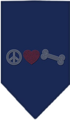 

Mirage Pet Products Bandana for Dog(Navy Blue