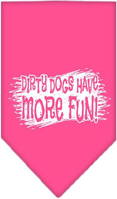 

Mirage Pet Products Bandana for Dog(Bright Pink
