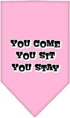

Mirage Pet Products Bandana for Dog(Light Pink