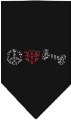 

Mirage Pet Products Bandana for Dog(Black