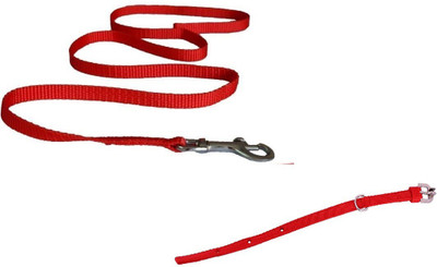 

Furious3D Small Pet Type Dog Collar & Leash(, Red