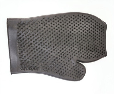 

GREAT PET SHOP Grooming Gloves for Dog(Black, Fits All)