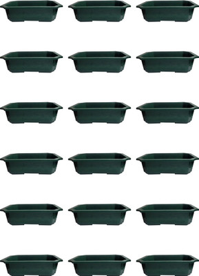 

GJTL Plant Container Set(Pack of 18, Plastic)
