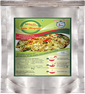 

Khushi Food Products Jain Veg Biryani 81 g