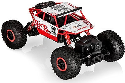 

Zombi Rock Crawler 1:18 Scale 4WD 2.4 Ghz 4x4 Rally Red Car(Multicolor)
