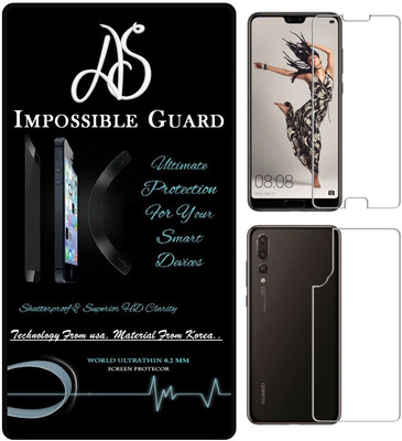 

AS Front and Back Screen Guard for Huawei P20 Pro, Transparent