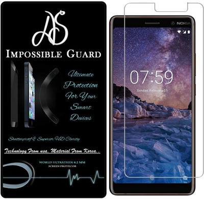 

AS Impossible Screen Guard for Nokia 7 Plus, Transparent