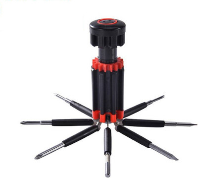 Flynn Combination Screwdriver Set(Pack of 1), Black