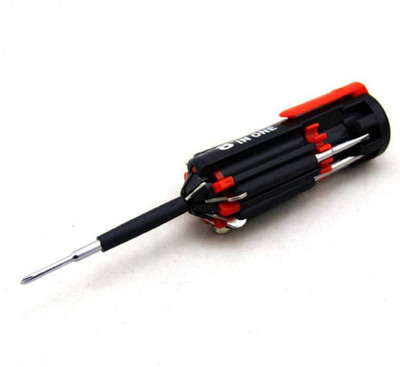 

Flynn 8-In-1 Multi-functional Screwdriver Torch Kit with LED Torch Impact Screwdriver(Phillips)