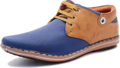 

Shoe Rock Vision(SRV) Casuals For Men(Blue, Blue & tan