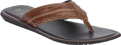 

Red Tape Leather Thong Flip Flops, Tan