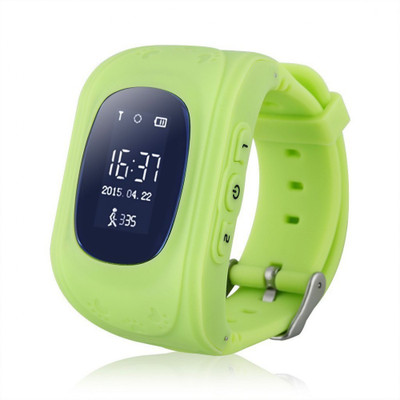 

Estar Q50 Anti Lost GPS Tracker Smart Watch for Kids - Green Smartwatch(Green Strap Regular)
