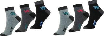 YJ FASHION Men Printed Ankle Length(Pack of 12)