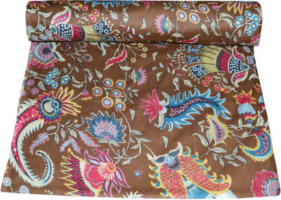 Rajcrafts 5-MTR_RHF_0017 Hand Block Print Fabric Cotton Brown Fabric 5 Meter Jaipuri Handmade Dress Running Fabric, Fabric, Running Fabric, Cotton Fabric, Dress Running fabric,Handmade Fabric , Hand block Fabric, Fabric By Meter, Cotton Fabric For men, Cotton fabric for woman, Fabric, Running Fabric