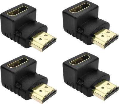 

Etake (Pack of 4) USB Adapter(Black)
