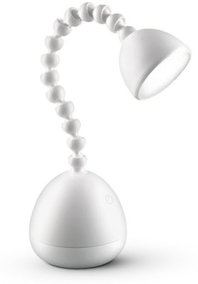 

Lavi Unique Table Lamp Study Lamp(11 cm, White)