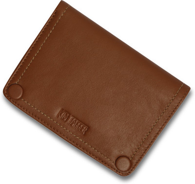 

Kim Jagger Men Tan Genuine Leather Wallet(10 Card Slots)