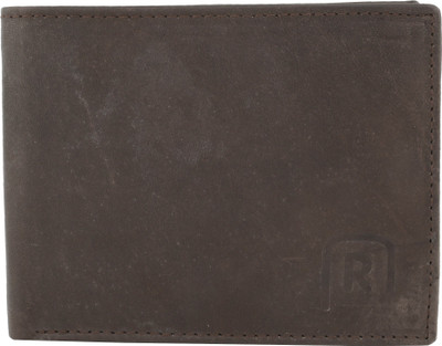 

RED Corvett Men Brown Genuine Leather Wallet(4 Card Slots)