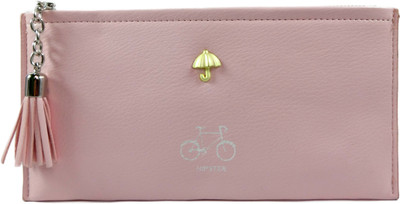

SB Women Casual Pink Artificial Leather Wallet