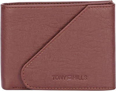 

Tony Hills Men Brown Artificial Leather Wallet(4 Card Slots)
