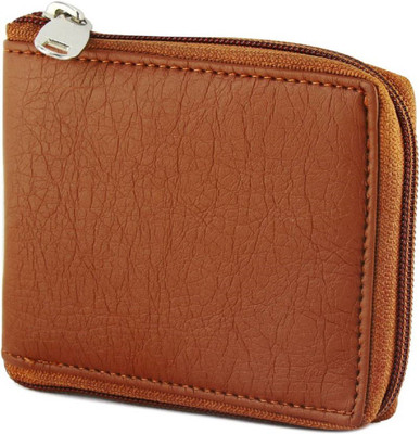 

SHAR Men Tan Artificial Leather Wallet(5 Card Slots)