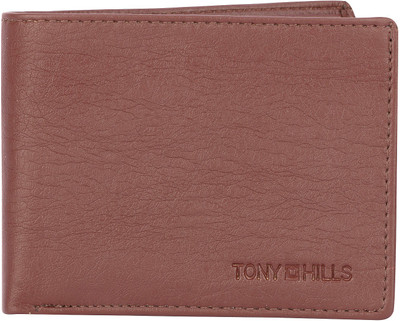 

Tony Hills Men Brown Artificial Leather Wallet(2 Card Slots)