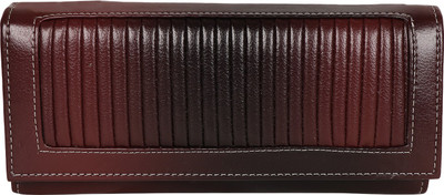 

Regalia Women Casual Brown Artificial Leather Wrist Wallet(7 Card Slots)