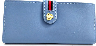 

PRIYANKA COLLECTIONS Women Blue Artificial Leather Wallet(11 Card Slots)