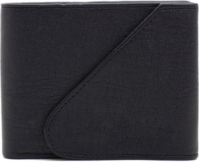 

Bageera Men Black Artificial Leather Wallet(5 Card Slots)