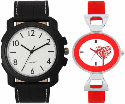 

VALENTIME VL13VT31 New Latest Stylish Designer Collection Leather Combo Couple Fancy Casual Best Offer Watch - For Men & Women