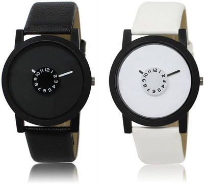 

Newman Black and White Color Premium Analog Watch - For Men